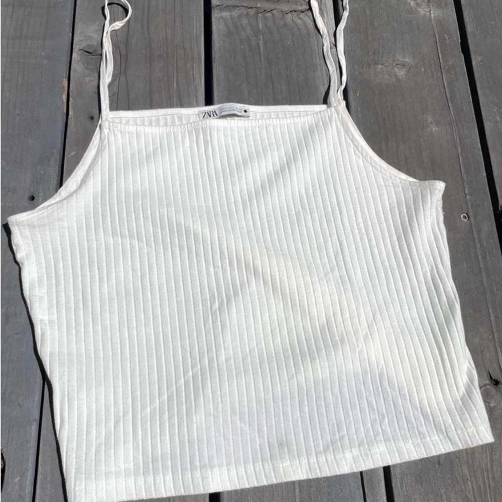 Zara white tank/cami